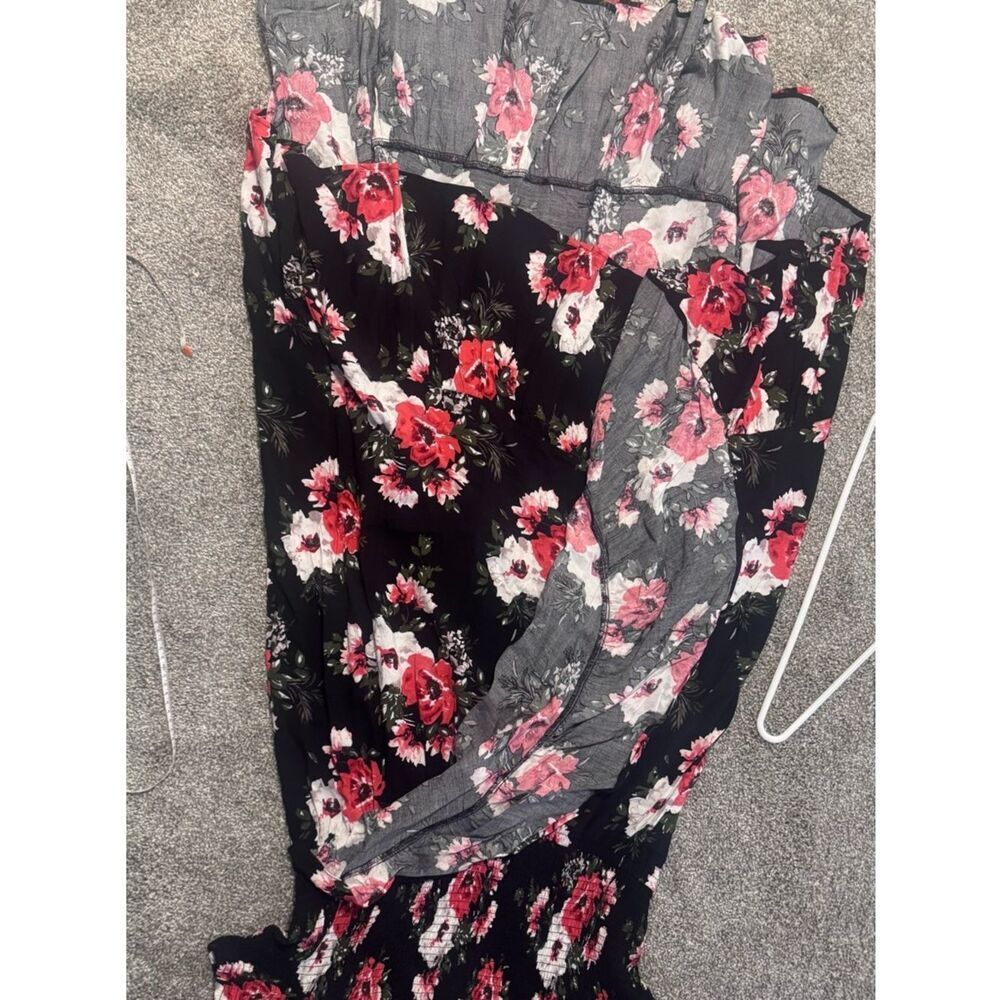 EUC torrid Maxi Challis Off-Shoulder Dress - Size 2 - Picture 9 of 10